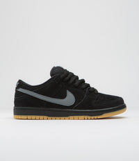 Nike SB Dunk Low Pro ‘Fog’ Shoes - Black / Cool Grey - Black - Black thumbnail