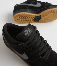 Nike SB Dunk Low Pro ‘Fog’ Shoes - Black / Cool Grey - Black - Black thumbnail