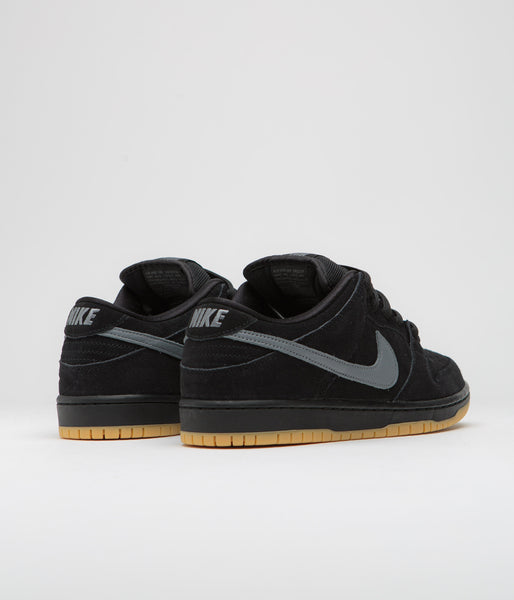 Nike SB Dunk Low Pro 'Fog' Shoes - Black / Cool Grey - Black