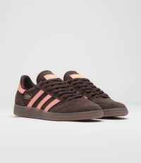 Adidas Busenitz Vintage Shoes in Aurora Coffee and Wonder Clay / Gum5 thumbnail