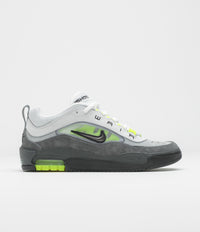 Nike SB Air Max Ishod Shoes in Black and Neon Yellow and Anthracite - Light Graphite thumbnail