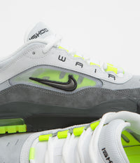 Nike SB Air Max Ishod Shoes in Black and Neon Yellow and Anthracite - Light Graphite thumbnail