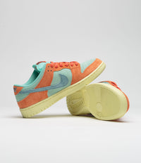 Nike SB Dunk Low Pro Premium Shoes - Orange / Noise Aqua - Emerald Rise - Orange thumbnail