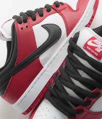 Nike SB Dunk Low Pro Shoes - Varsity Red / Black - White - Varsity Red thumbnail