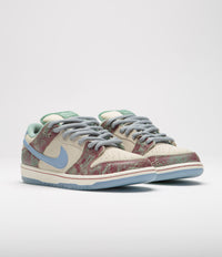 Nike SB x Crenshaw Skate Club Dunk Low Shoes - Sail / Light Blue - Cedar thumbnail