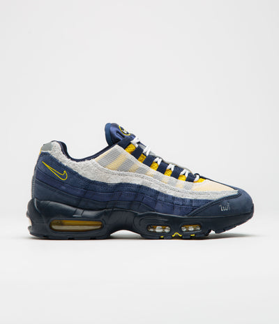 Nike SB x Eric Koston Air Max 95 Shoes - Obsidian / Speed Yellow - Midnight Navy - Navy