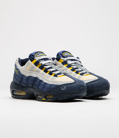 Nike SB x Eric Koston Air Max 95 Shoes - Obsidian / Speed Yellow - Midnight Navy - Navy