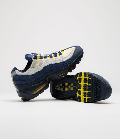 Nike SB x Eric Koston Air Max 95 Shoes - Obsidian / Speed Yellow - Midnight Navy - Navy