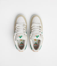 Nike SB x Jarritos Dunk Low Pro Shoes - Phantom / Safety Orange - Malachite thumbnail