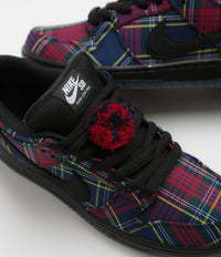 Nike SB x Nardwuar Dunk Low Pro Shoes - University Red / Black - Yellow Strike thumbnail