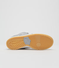 Nike SB Orange Label Dunk Low Pro Shoes - Wolf Grey / White - Wolf Grey thumbnail