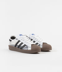 Adidas Superstar 80's 'Blondey' Shoes - White / Core Black / Gum thumbnail