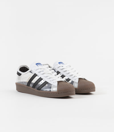 Adidas Superstar 80's 'Blondey' Shoes - White / Core Black / Gum
