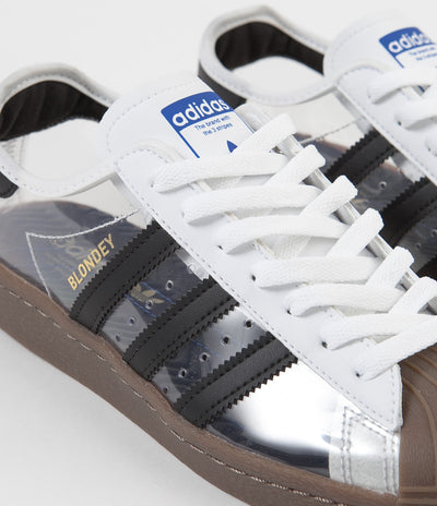 Adidas Superstar 80's 'Blondey' Shoes - White / Core Black / Gum