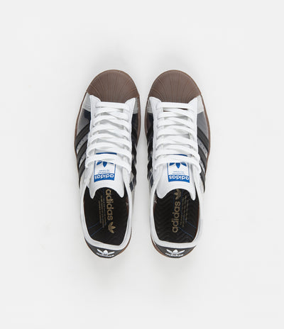 Adidas Superstar 80's 'Blondey' Shoes - White / Core Black / Gum