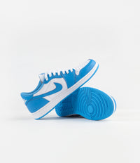 Nike SB x Air Jordan 1 Low UNC Shoes - Dark Powder Blue / Dark Powder Blue - White thumbnail