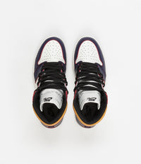 Nike SB Air Jordan 1 OG Defiant Shoes - Court Purple / Black - Sail - University Gold thumbnail