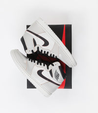 Nike SB Air Jordan 1 OG Defiant Shoes - Light Bone / Black - Crimson Tint - Hyper Pink thumbnail
