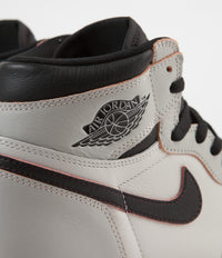 Nike SB Air Jordan 1 OG Defiant Shoes - Light Bone / Black - Crimson Tint - Hyper Pink thumbnail