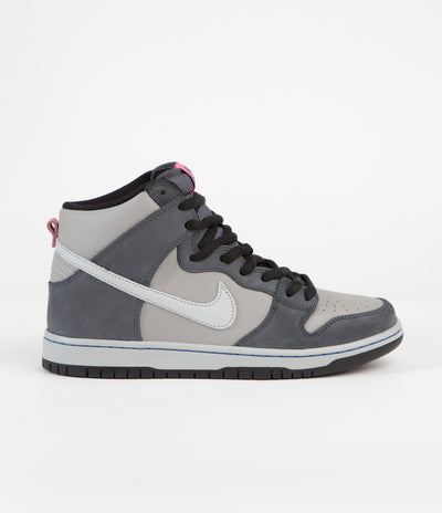 Nike SB Dunk High Pro 'ACG Superdome' Shoes - Flint Grey / Grey Fog - Medium Grey - Flamingo