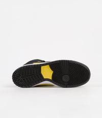 Nike SB Dunk High Pro 'Reverse Goldenrod' Shoes - Black / Black - Varsity Maize - White thumbnail
