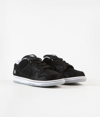 Nike SB Dunk Low OG Medicom Shoes - Black / Black - White thumbnail