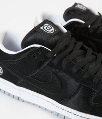 Nike SB Dunk Low OG Medicom Shoes - Black / Black - White thumbnail