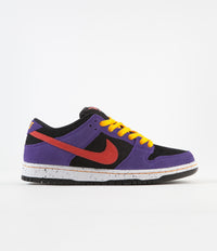 Nike SB Dunk Low Pro 'ACG Terra' Shoes - Black / Sunburst - Varsity Purple - Taxi thumbnail