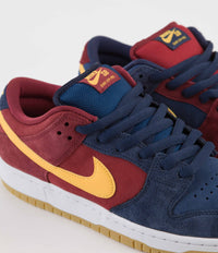 Nike SB Dunk Low Pro 'Barcelona' Shoes - Navy / University Gold - Gym Red - Court Blue thumbnail
