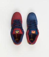 Nike SB Dunk Low Pro 'Barcelona' Shoes - Navy / University Gold - Gym Red - Court Blue thumbnail