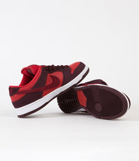 Nike SB Dunk Low Pro Cherry Shoes - Burgundy Crush / Team Red - University Red thumbnail