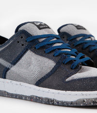 Nike SB Dunk Low Pro E Shoes - Dark Grey / White - Dark Grey - Electric Green thumbnail