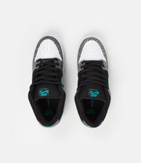 Nike SB Dunk Low Pro 'Elephant' Shoes - Medium Grey / Clear Jade - Black - White thumbnail