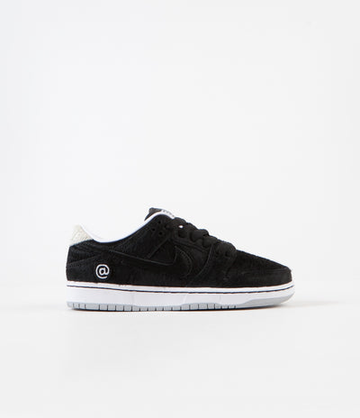 Nike SB Dunk Low Pro Medicom Preschool Shoes - Black / Black - White