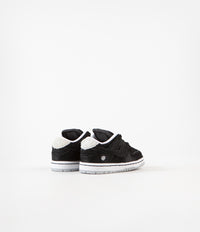 Nike SB Dunk Low Pro Medicom Toddler Shoes - Black / Black - White thumbnail