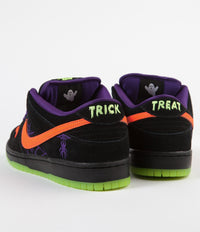 Nike SB Dunk Low Pro 'Night Of Mischief' Shoes - Black / Total Orange - Court Purple - Volt thumbnail