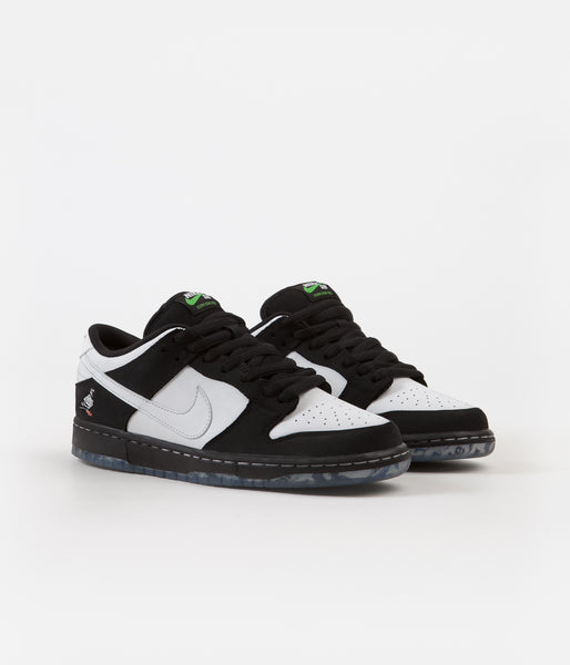 Nike SB Dunk Low Pro OG 'Panda Pigeon' Shoes - Black / White