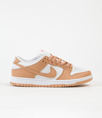 Nike SB Dunk Low Pro Orange Label Shoes - Light Cognac / Light Cognac - White - Light Cognac thumbnail