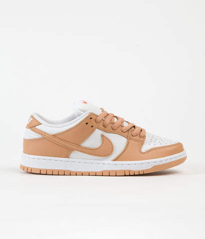 Nike SB Dunk Low Pro Orange Label Shoes - Light Cognac / Light