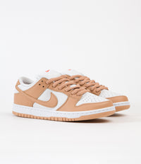 Nike SB Dunk Low Pro Orange Label Shoes - Light Cognac / Light Cognac - White - Light Cognac thumbnail