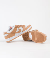 Nike SB Dunk Low Pro Orange Label Shoes - Light Cognac / Light Cognac - White - Light Cognac thumbnail