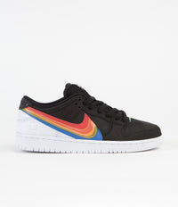 Nike SB Dunk Low Pro 'Polaroid' Shoes - Black / Black - White thumbnail
