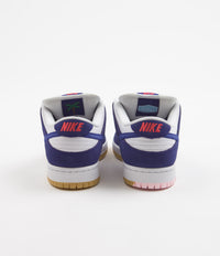 Nike SB Dunk Low Pro Premium 'Los Angeles Dodgers' Shoes - Deep Royal Blue / Deep Royal Blue - White thumbnail