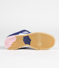 Nike SB Dunk Low Pro Premium 'Los Angeles Dodgers' Shoes - Deep Royal Blue / Deep Royal Blue - White thumbnail