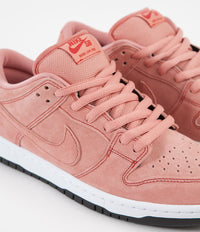 Nike SB Dunk Low Pro Premium 'Pink Pig' Shoes - Atomic Pink / Atomic Pink - University Red thumbnail