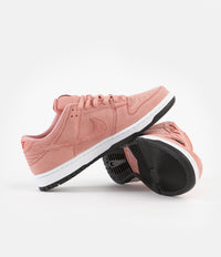Nike SB Dunk Low Pro Premium 'Pink Pig' Shoes - Atomic Pink / Atomic Pink - University Red thumbnail