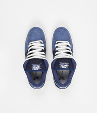 Nike SB Dunk Low Pro Premium 'Sashiko' Shoes - Mystic Navy / Sail - Mystic Navy thumbnail