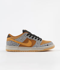 Nike SB Dunk Low Pro 'Safari' Shoes - Neutral Grey / Kumquat - Desert Ochre thumbnail