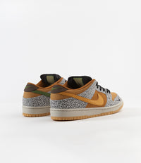 Nike SB Dunk Low Pro 'Safari' Shoes - Neutral Grey / Kumquat - Desert Ochre thumbnail