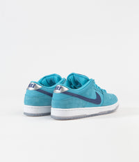 Nike SB Dunk Low Pro 'Blue Fury' Shoes - Blue Fury / Deep Royal - Blue Fury - White thumbnail